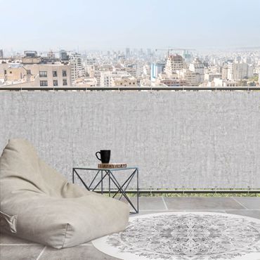 Privacyscherm voor balkon - Concrete Ciré Wallpaper