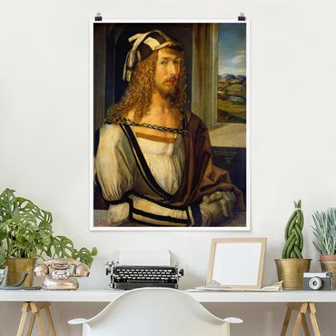Posters Albrecht Dürer - Self-portrait at 26