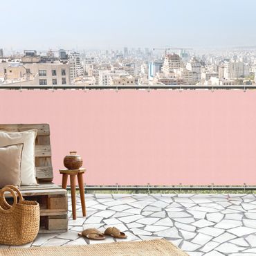 Privacyscherm voor balkon - Pale Pink