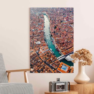 Canvas schilderijen Canal Grande In Venice