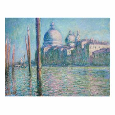 Canvas schilderijen - Claude Monet - The Grand Canal