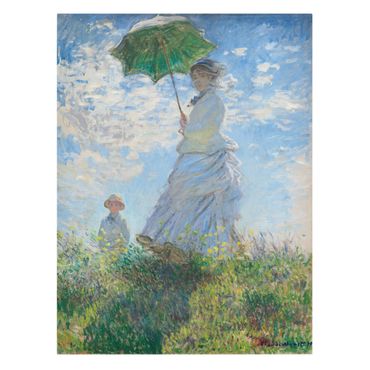 Canvas schilderijen - Claude Monet - Woman with Parasol