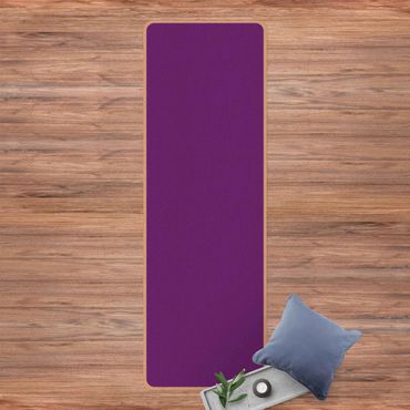 Yogamat kurk Colour Purple