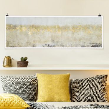 Posters Golden Colour Fields I