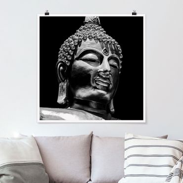 Posters Buddha Statue Face