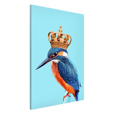 Magneetborden Kingfisher With Crown