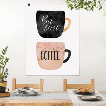 Posters But First, Coffee