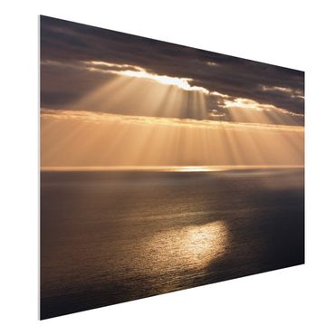 Forex schilderijen Sun Beams Over The Ocean