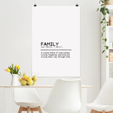 Posters Definition Family Unique