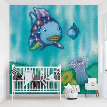 Fotobehang The Rainbow Fish - Two Fish Friends Out And About