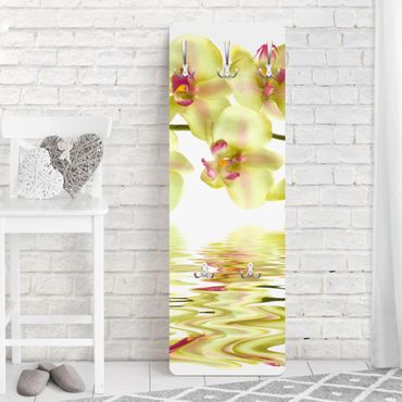 Wandkapstokken houten paneel Dreamy Orchid Waters