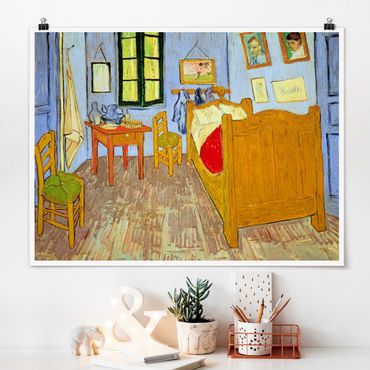 Posters Vincent Van Gogh - Bedroom In Arles