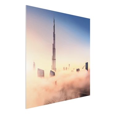Forex schilderijen Heavenly Dubai Skyline