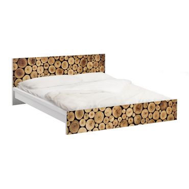 Meubelfolie IKEA Malm Bed Homey Firewood