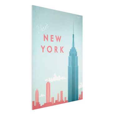 Forex schilderijen Travel Poster - New York