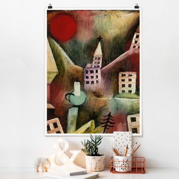 Posters Paul Klee - Destroyed Village