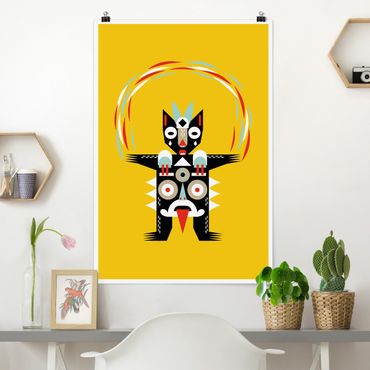 Posters Collage Ethno Monster - Juggler