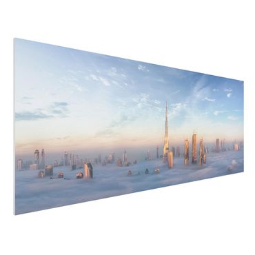 Forex schilderijen Dubai Above The Clouds