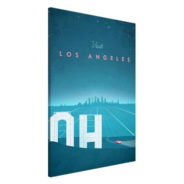 Magneetborden Travel Poster - Los Angeles