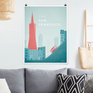 Posters Travel Poster - San Francisco