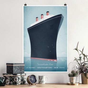Posters Travel Poster - Cruise Ship