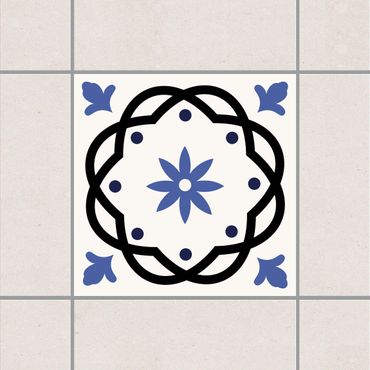 Tegelstickers Portuguese tile crème