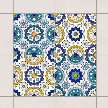 Tegelstickers 4 Portuguese Azulejo tiles