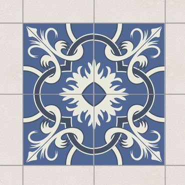 Tegelstickers Spanish mirror tiles from 4 tiles