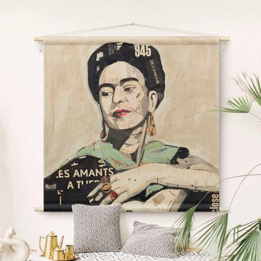 Wandtapijt - Frida Kahlo - Collage No.4
