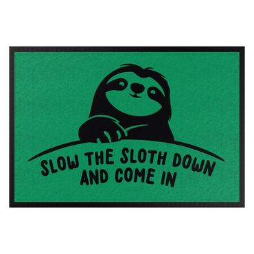 Deurmatten Slow Down The Sloth