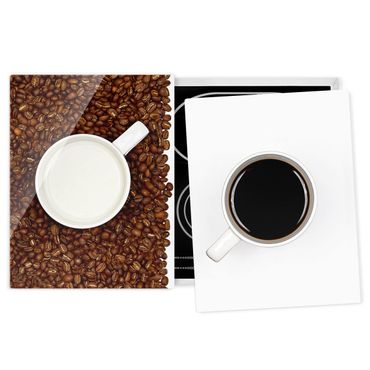 Kookplaat afdekplaten Caffee Latte