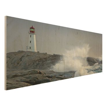 Houten schilderijen Lighthouse