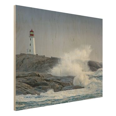 Houten schilderijen Lighthouse