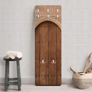Wandkapstokken houten paneel Wooden Gate From The Alhambra Palace