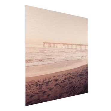 Forex schilderijen California Crescent Shaped Shore