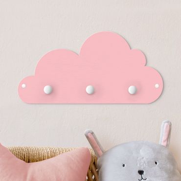 Wandkapstokken voor kinderen Little Pink Cloud