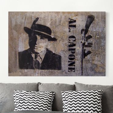 Canvas schilderijen Al Capone