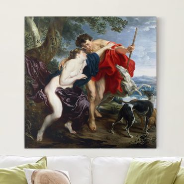 Canvas schilderijen Anthonis van Dyck - Venus and Adonis