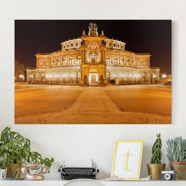 Canvas schilderijen Dresden Opera House