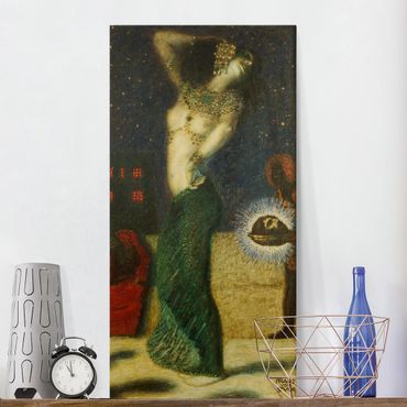 Canvas schilderijen Franz Von Stuck - Dancing Salome