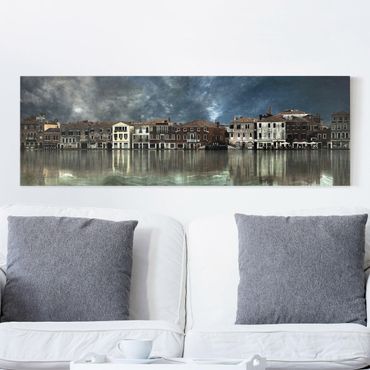 Canvas schilderijen Reflections in Venice