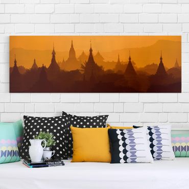 Canvas schilderijen Temple City In Myanmar