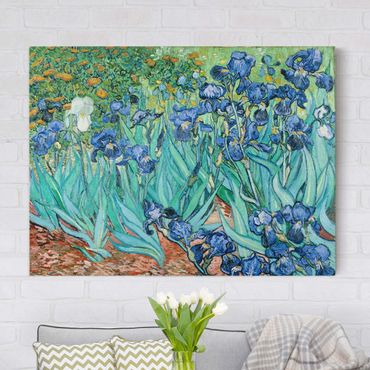 Canvas schilderijen Vincent Van Gogh - Iris