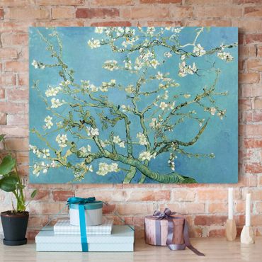 Canvas schilderijen Vincent Van Gogh - Almond Blossoms