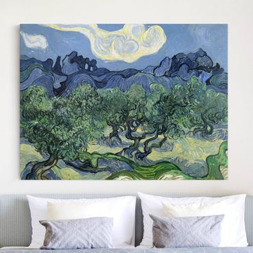 Canvas schilderijen Vincent Van Gogh - Olive Trees