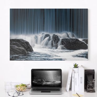 Canvas schilderijen Waterfall In Finland
