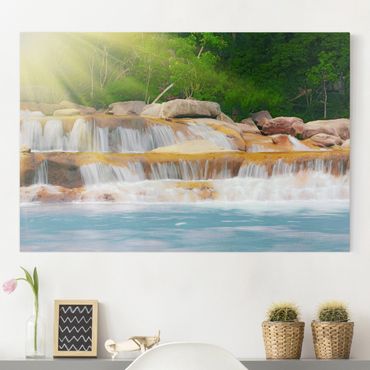 Canvas schilderijen Waterfall Clearance