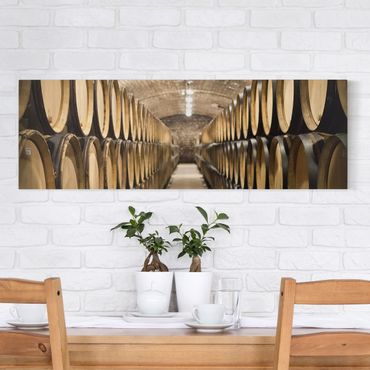 Canvas schilderijen Wine cellar