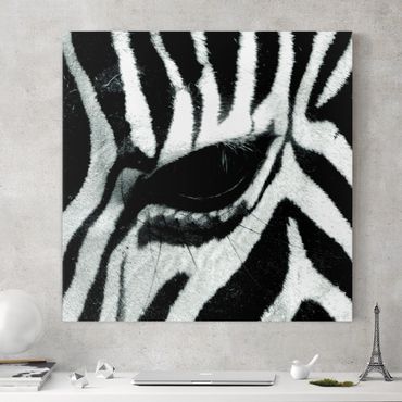 Canvas schilderijen Zebra Crossing