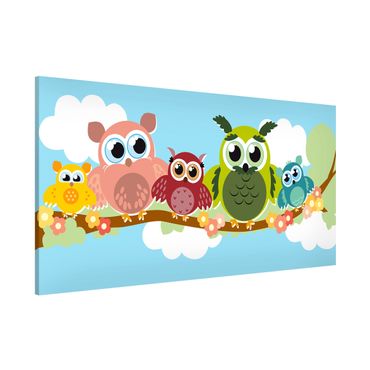 Magneetborden No.CG216 Owlfamily
